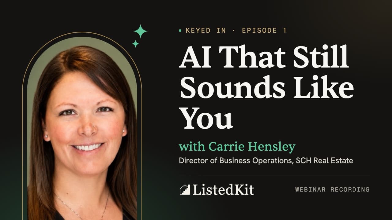 How to Use AI on Your Real Estate Team Without Losing the Human Touch