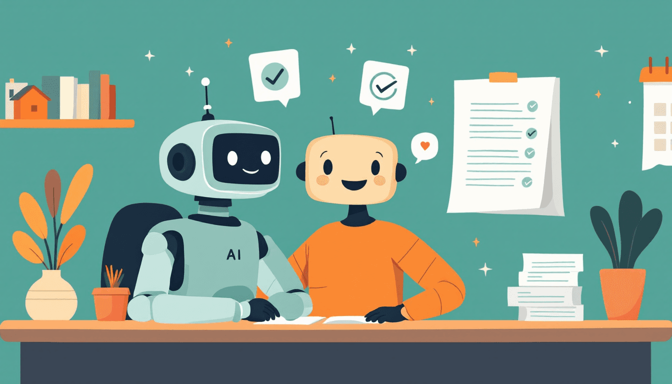 5 Ways AI Is Changing Transaction Coordination in 2026 - AI and human collaboration illustration