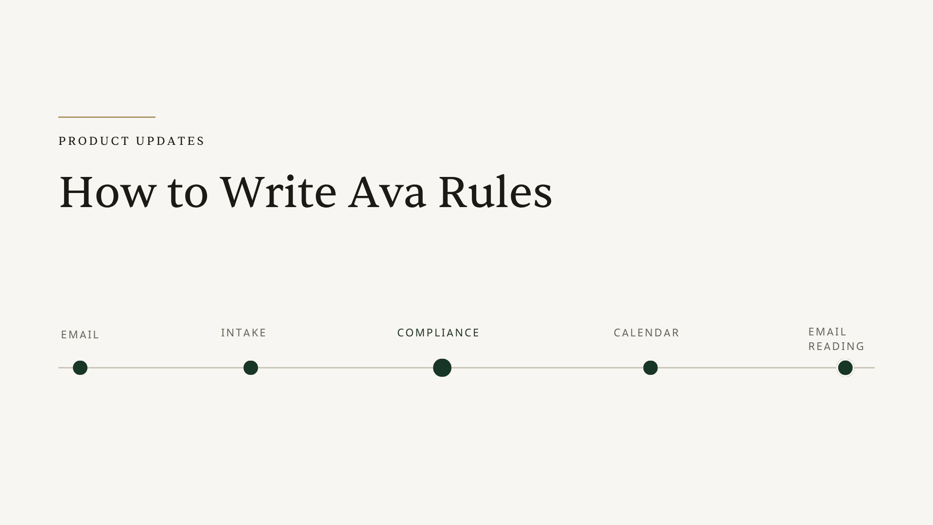 Ava Rules lets you write plain-English instructions Ava follows on every deal. Here's how to write rules for each category that actually change her output.