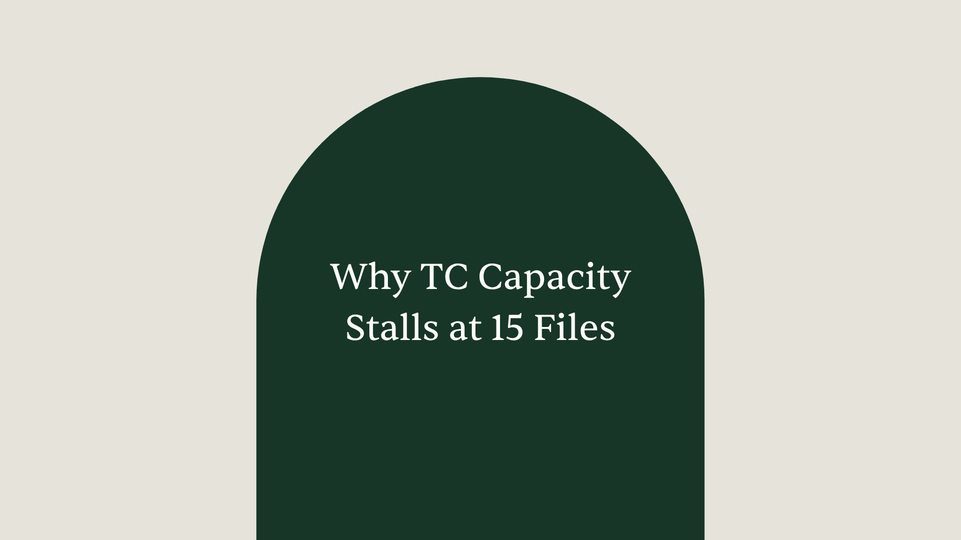 Editorial composition showing stacked document cards and overflowing envelope cards representing transaction coordinator capacity bottlenecks