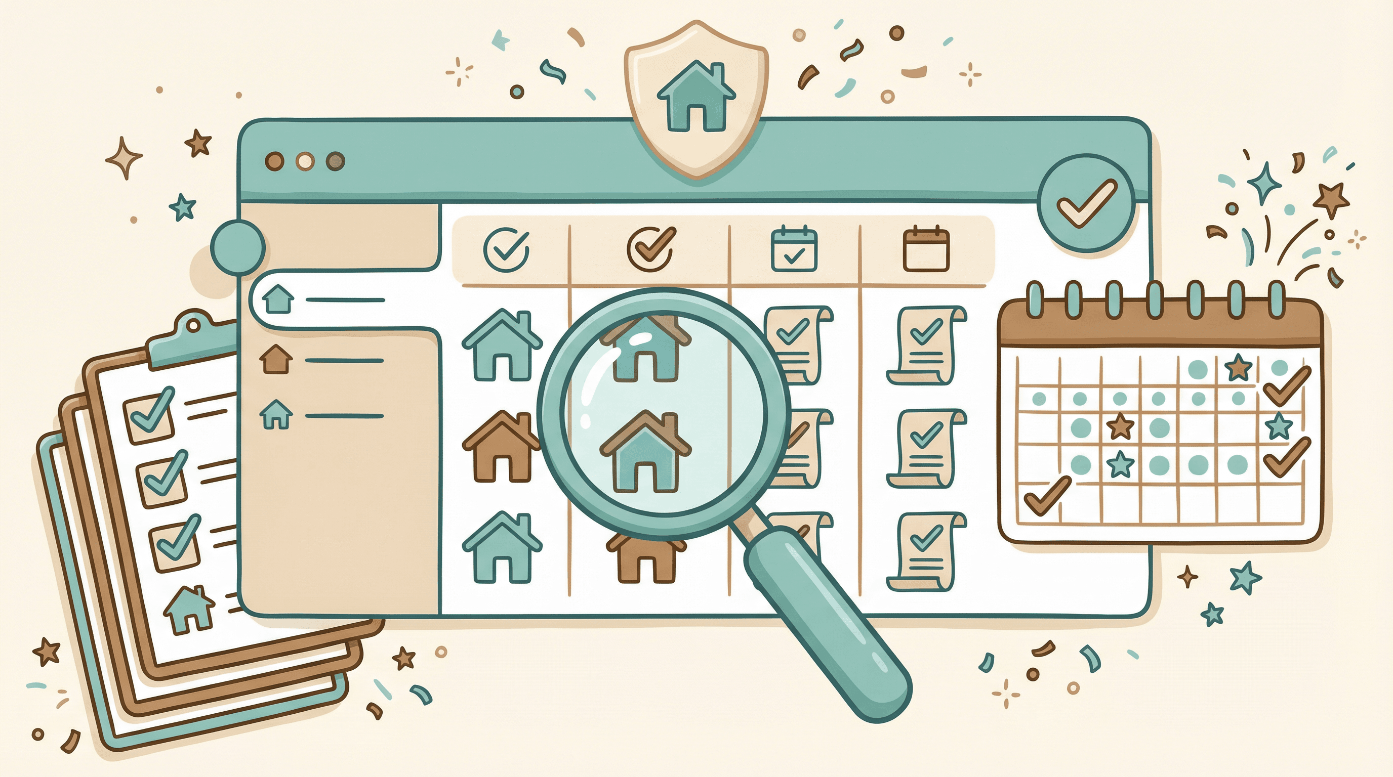 Real estate broker compliance software dashboard showing transaction deadline tracking